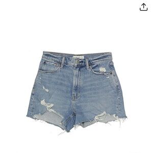 Abercrombie & Fitch Light Blue Jean Shorts
